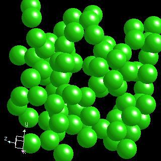 B crystal structure